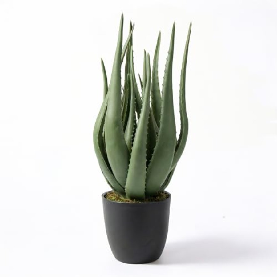 Large Potted Artificial Aloe V - đánh giá và giá Aloe Vera Pot