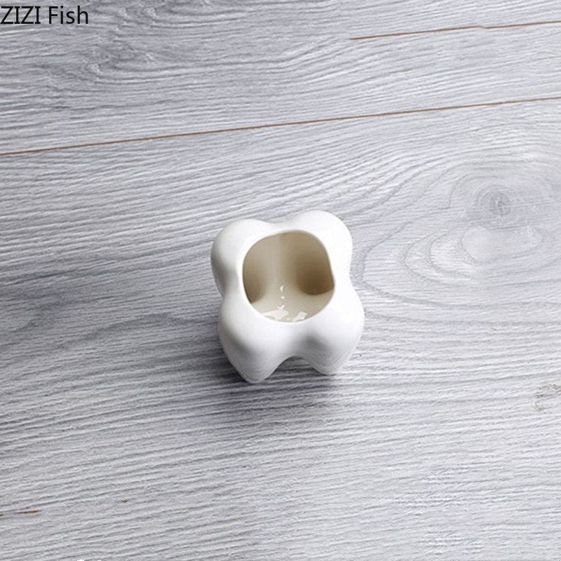 Tooth Shaped Ceramic Flower Po - đánh giá và giá Echeveria Succulent