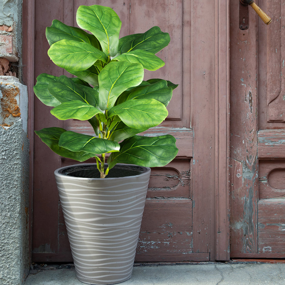 70-135cm Large Artificial Fidd - đánh giá và giá Ficus Lyrata Tree