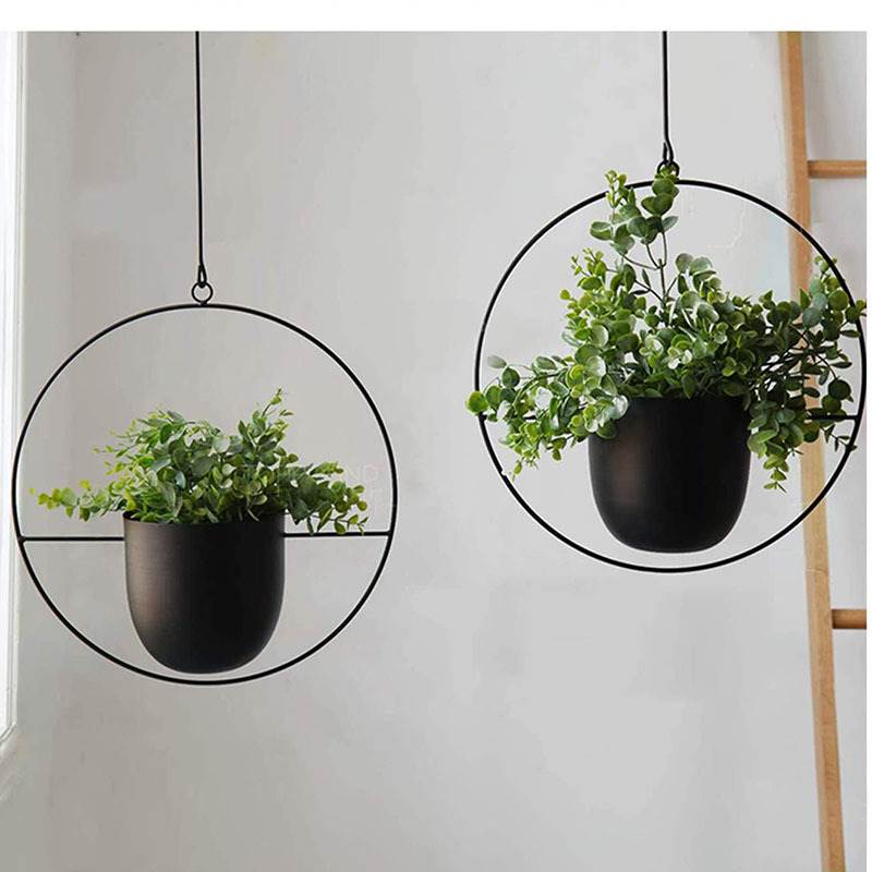 Hanging Iron Art Plant Pots Ba - đánh giá và giá Spider Plant Hanging