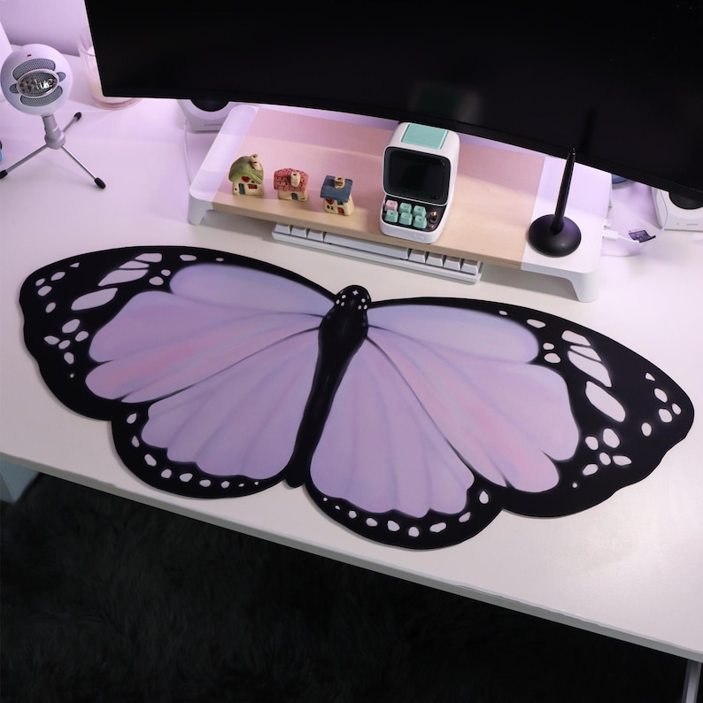 Purple Lilac Butterfly Deskmat - đánh giá và giá Tradescantia Purple