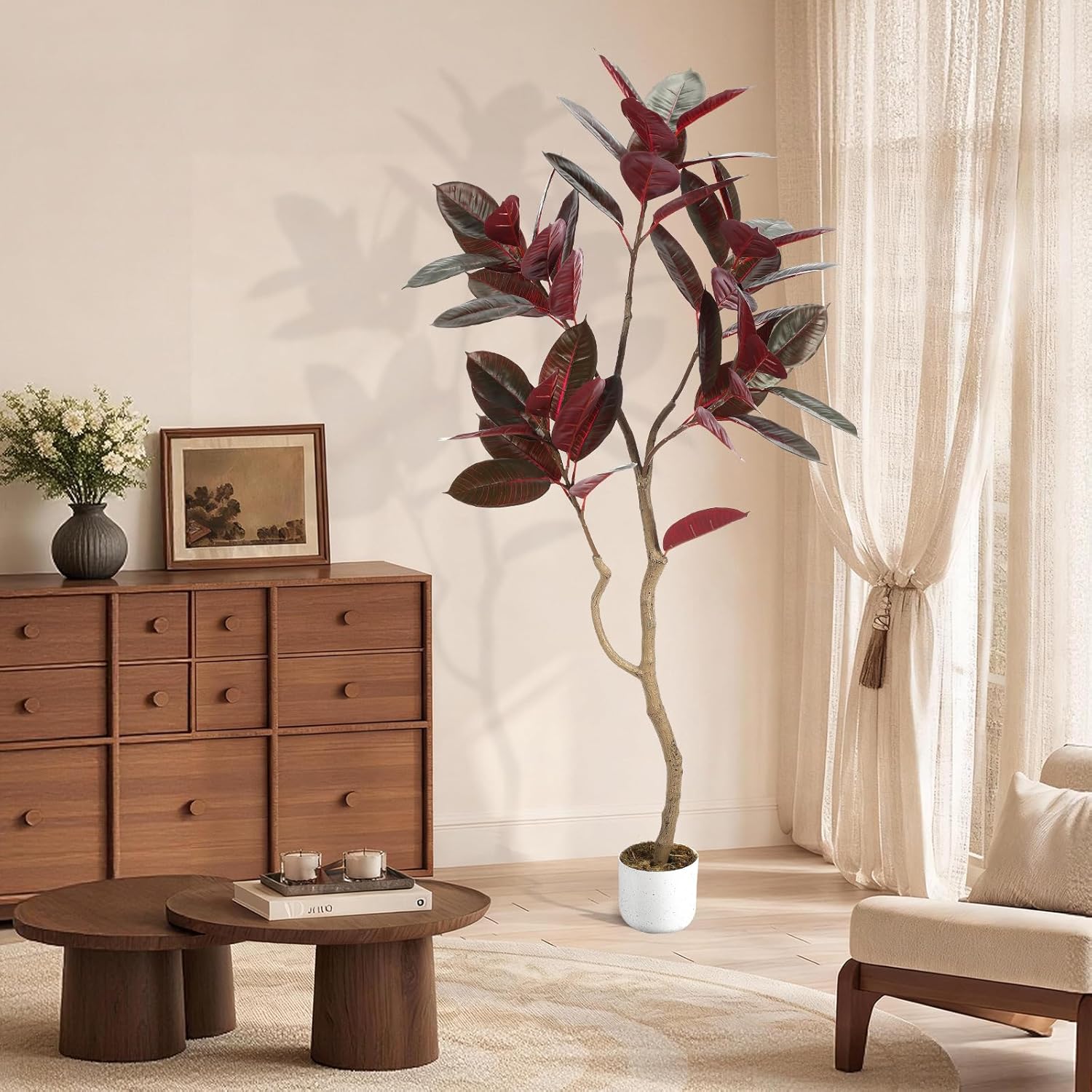 Artificial Fiddle Leaf Fig Tre - đánh giá và giá Ficus Lyrata Tree