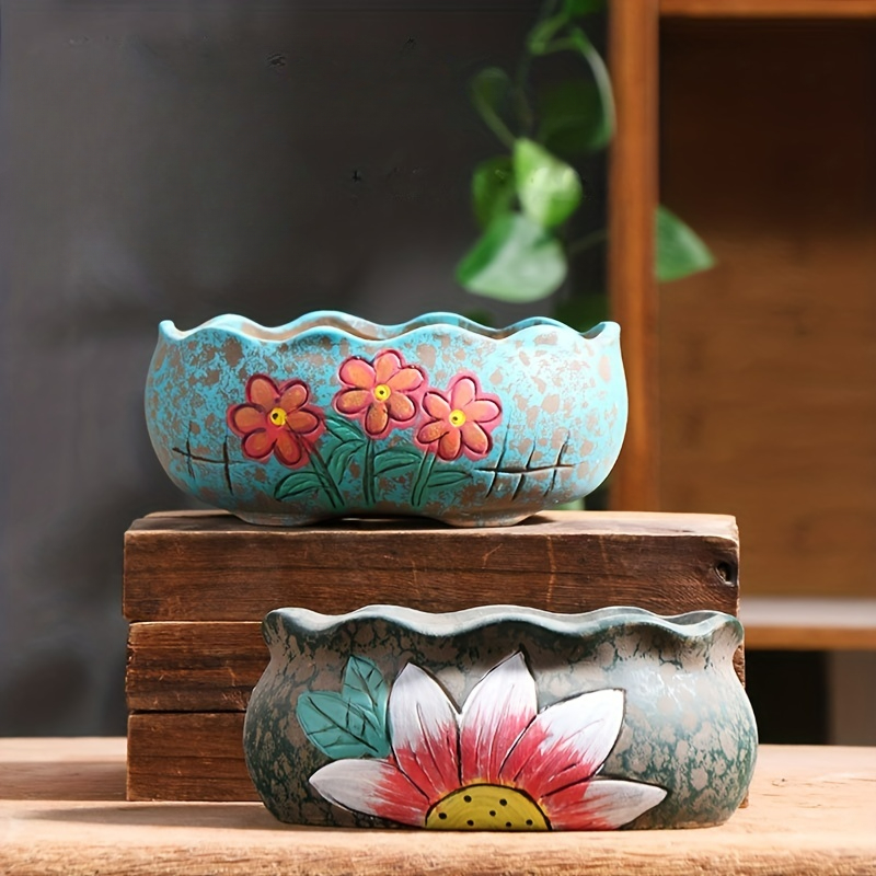 Succulent Flower Pot Ceramic L - đánh giá và giá Pilea Peperomioides