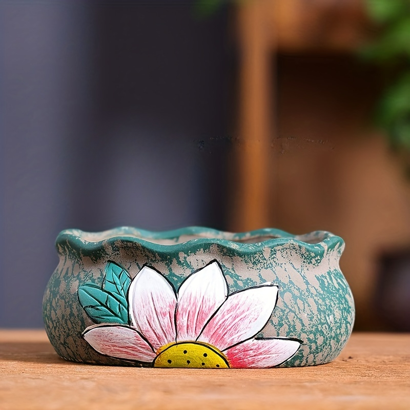 Succulent Flower Pot Ceramic L - đánh giá và giá Pilea Peperomioides