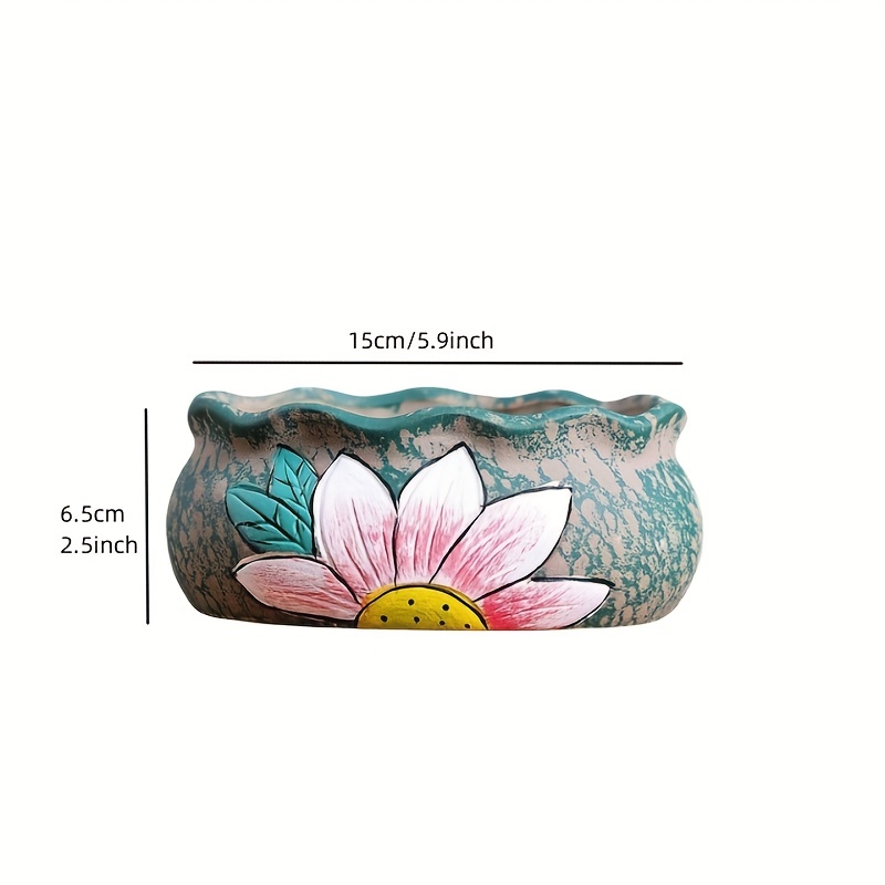 Succulent Flower Pot Ceramic L - đánh giá và giá Pilea Peperomioides