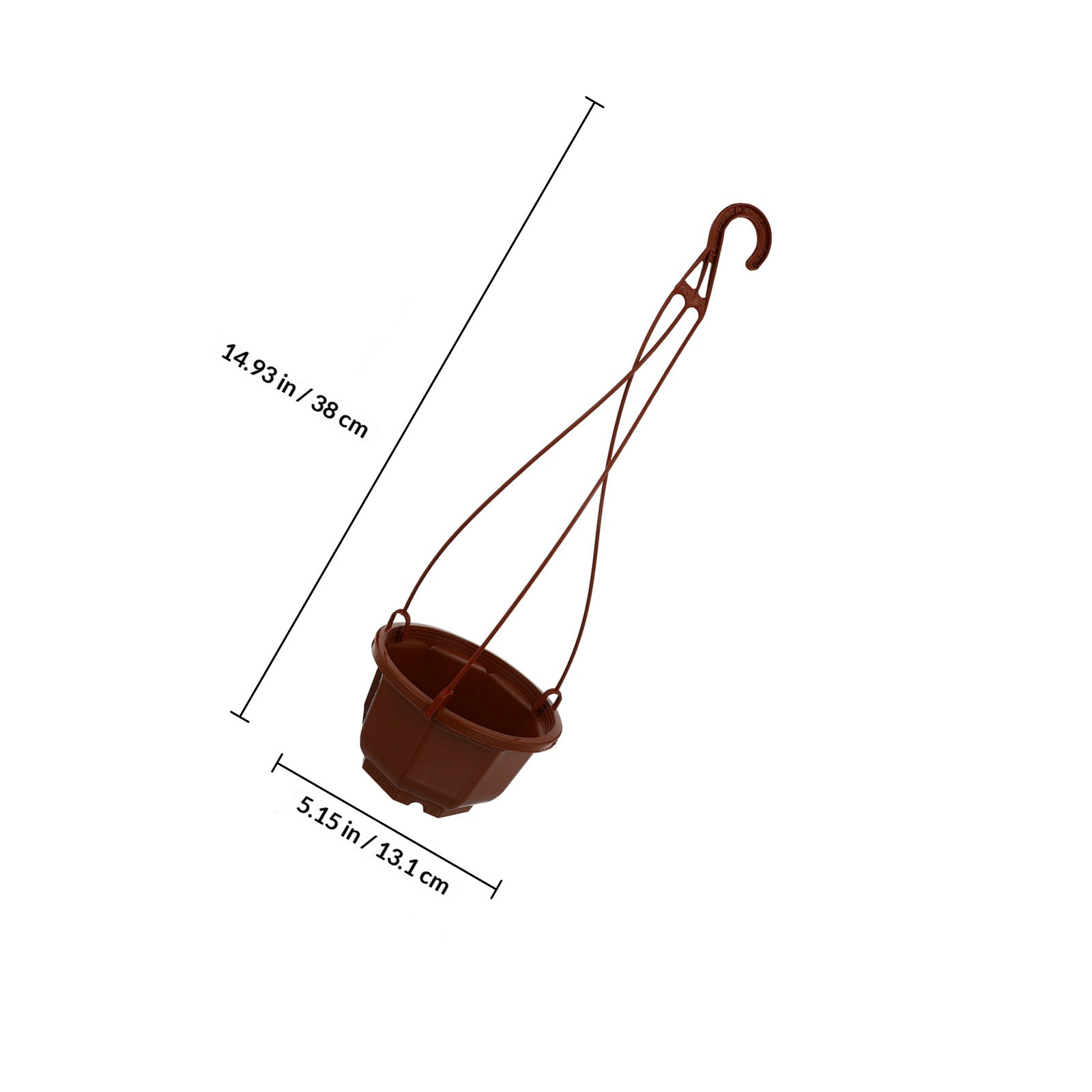 6Sets Hanging Flowerpot Lightw - đánh giá và giá Spider Plant Hanging