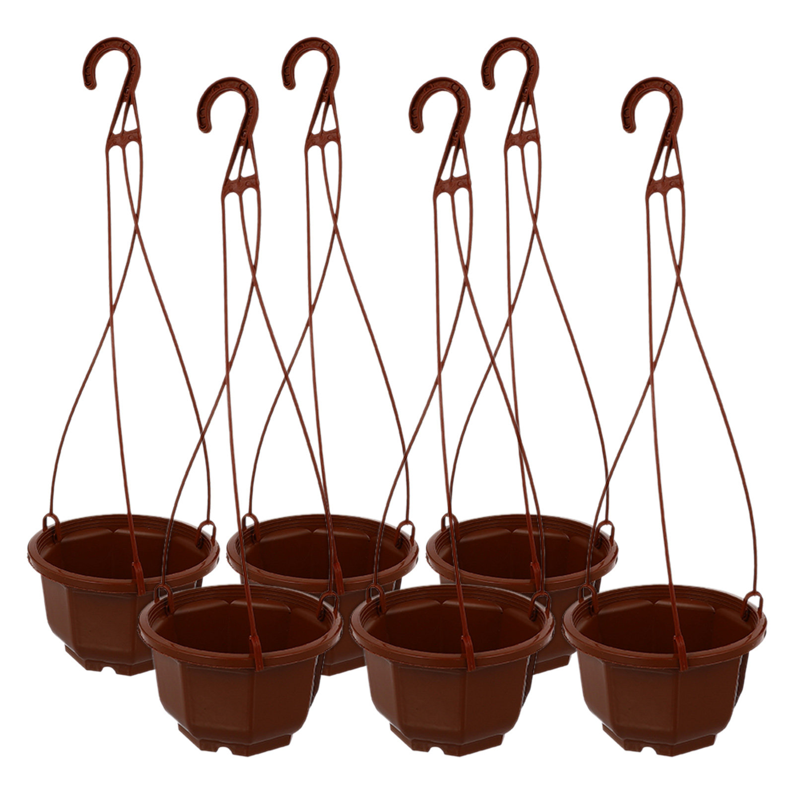 6Sets Hanging Flowerpot Lightw - đánh giá và giá Spider Plant Hanging