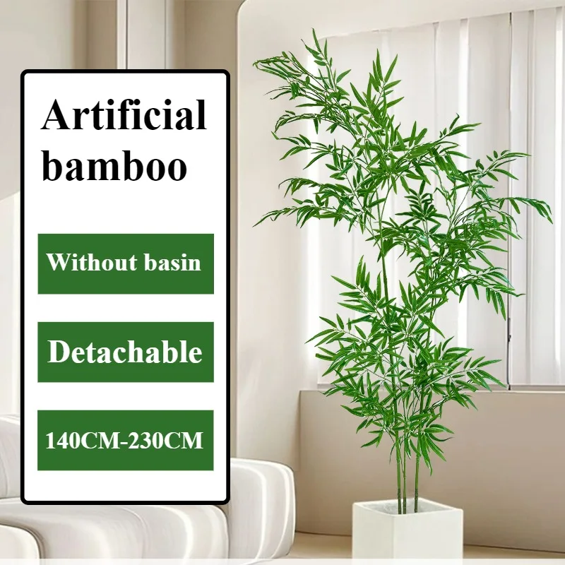 Artificial Bamboo Large Green  - đánh giá và giá Dracaena Marginata