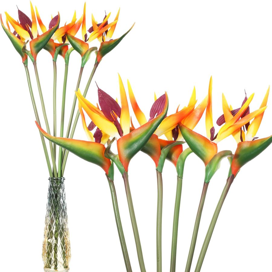 12 Pcs Bird of Paradise Artifi - đánh giá và giá Bird Paradise Strelitzia