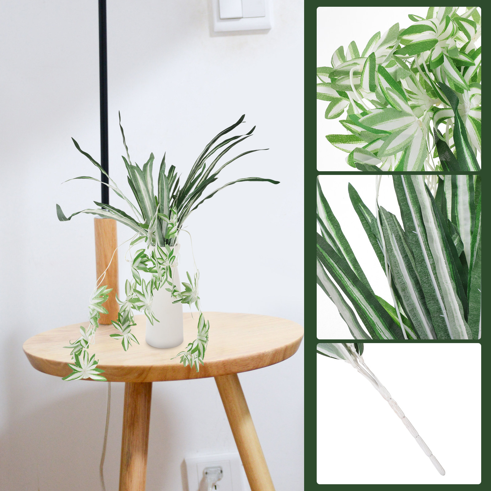 Artificial Hanging Spider Plan - đánh giá và giá Spider Plant Hanging