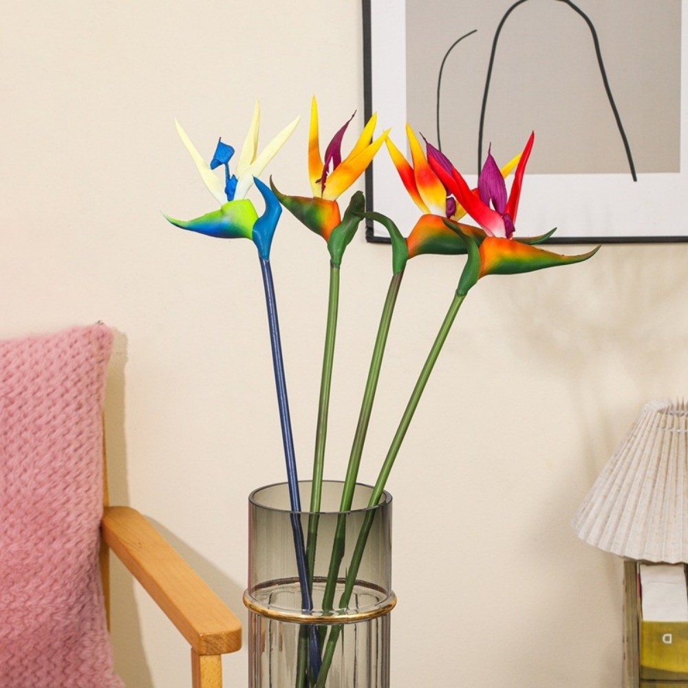 Long Stem Artificial Bird of P - đánh giá và giá Bird Paradise Strelitzia