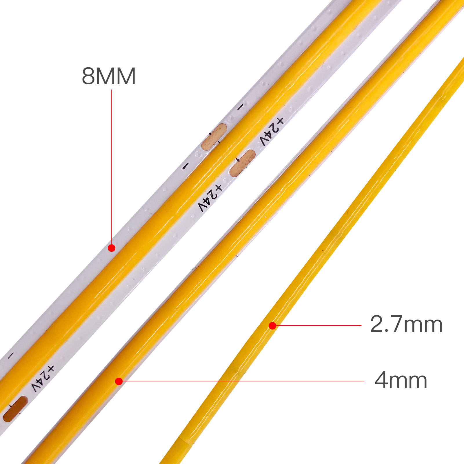 3mm 4mm 5mm Thin Slim COB Led  - đánh giá và giá Aglaonema Red