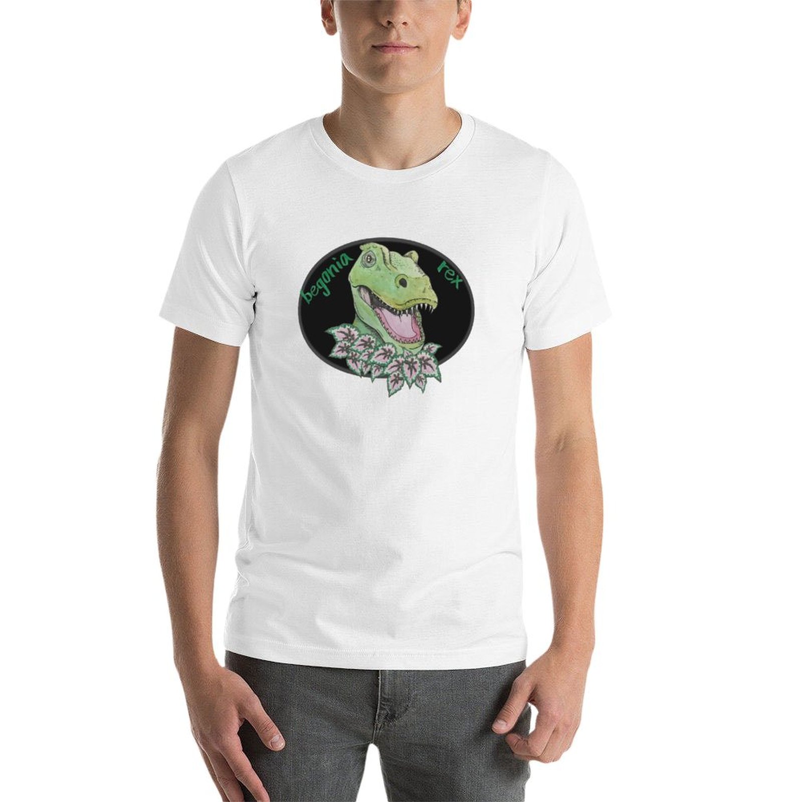 T rex begonia T-Shirt cotton t - đánh giá và giá Begonia Rex