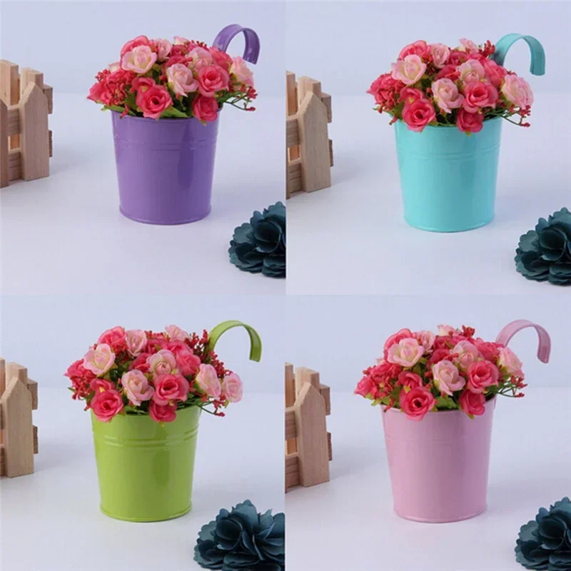 10 Colors Metal Iron Flower Wa - đánh giá và giá Echeveria Succulent
